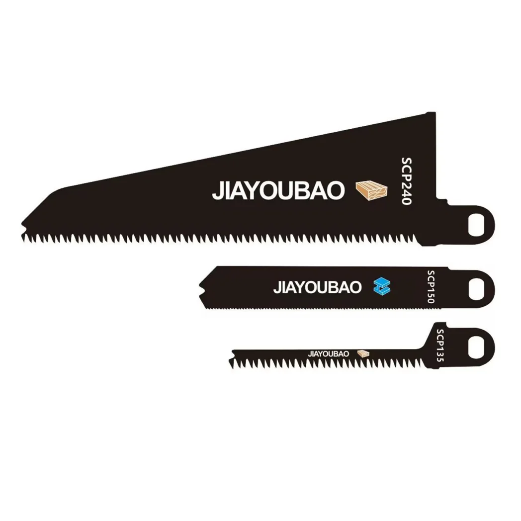 Lâmina de serra elétrica de mão de substituição JIAYOUBAO, compatível com serra de navegador Black+Decker, lâmina de corte de madeira/metal/plástico