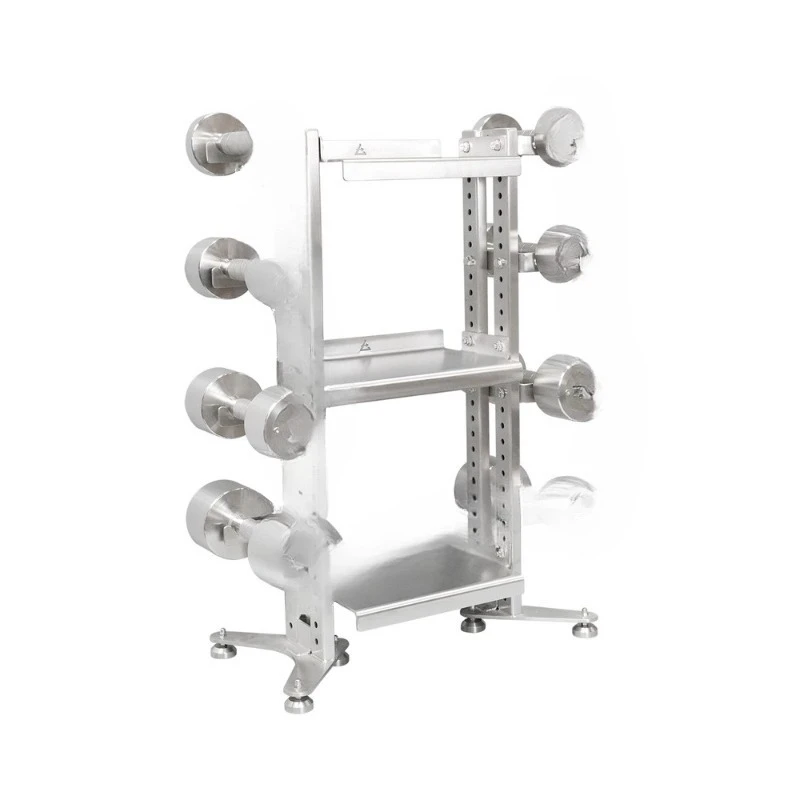 304 stainless steel dumbbell rack, dumbbell kettlebell holder storage rack