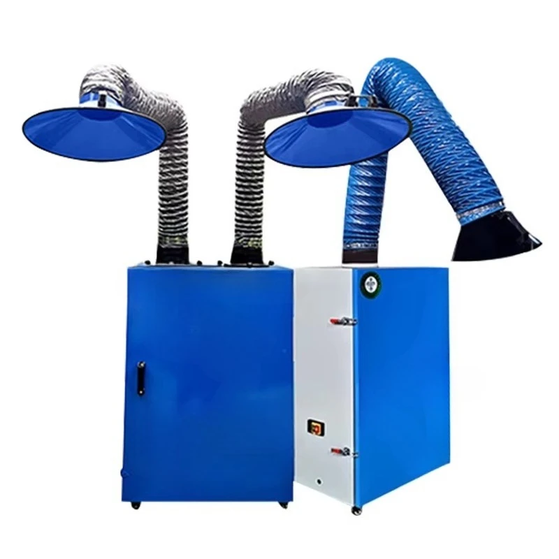 Industrial Strength Welding Fume Extractor with Triple Filtration for Heavy Duty Applications