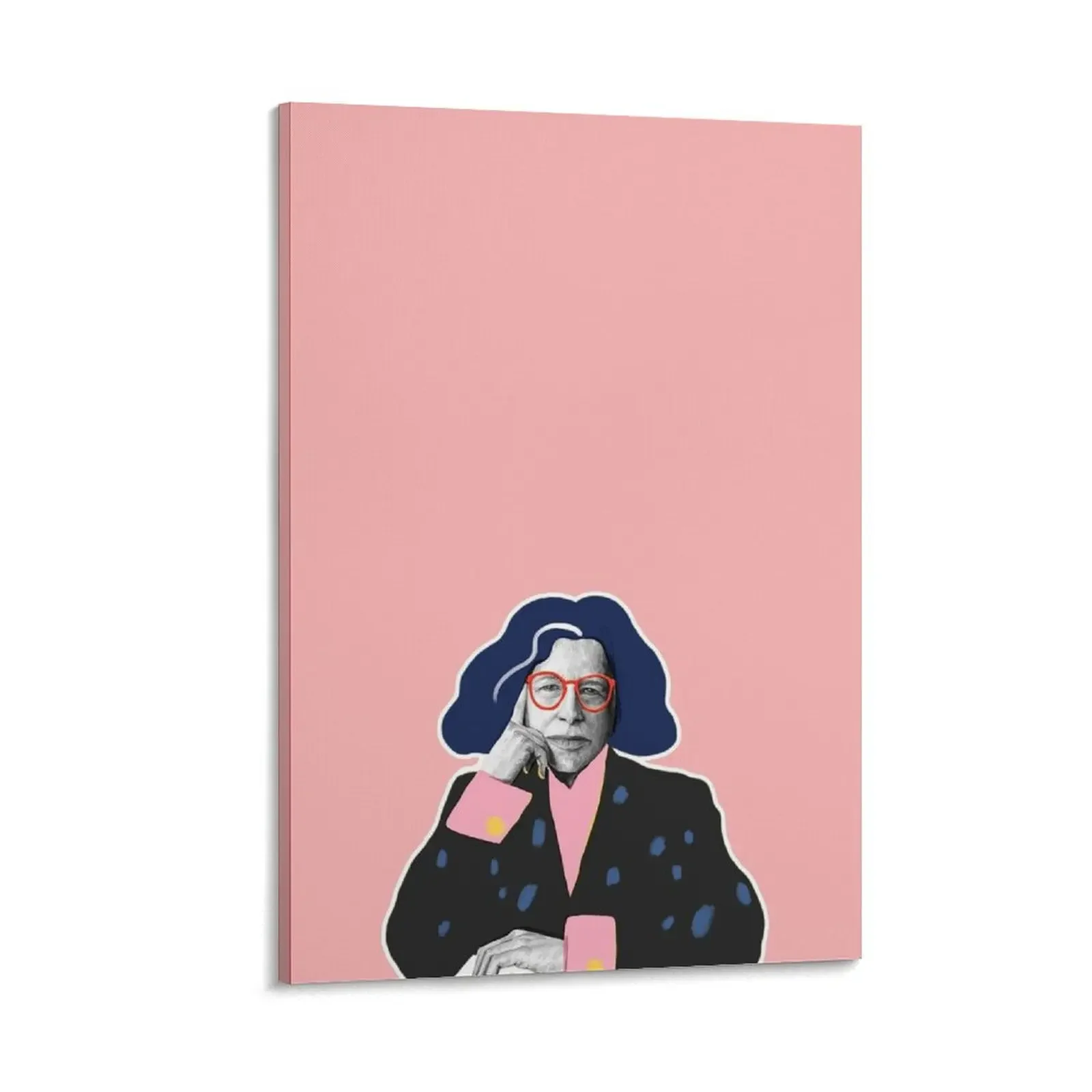 

The Amazing And Funny Fran Lebowitz Canvas Painting Decoration wall posters anime photos for living room room decors aesthetic