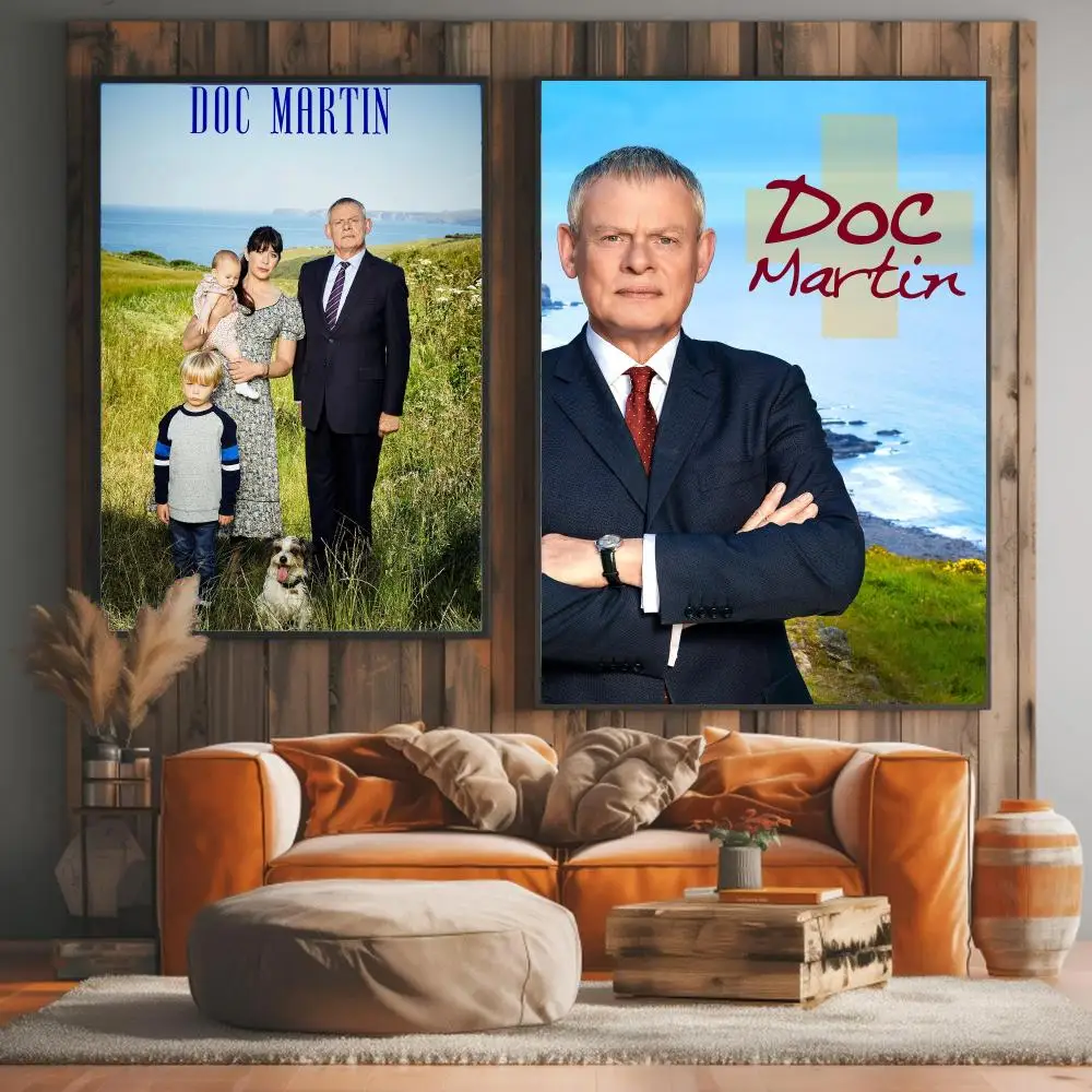 tv series D-Doc Martin-N Painting Calligraphy Elegant Botanical Decor for Living Room Modern Interior Design