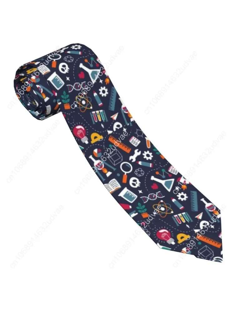 

Science Stuff Unisex Necktie Casual Polyester 8 cm Narrow Chemistry Chemical Neck Ties for Men Accessories Office