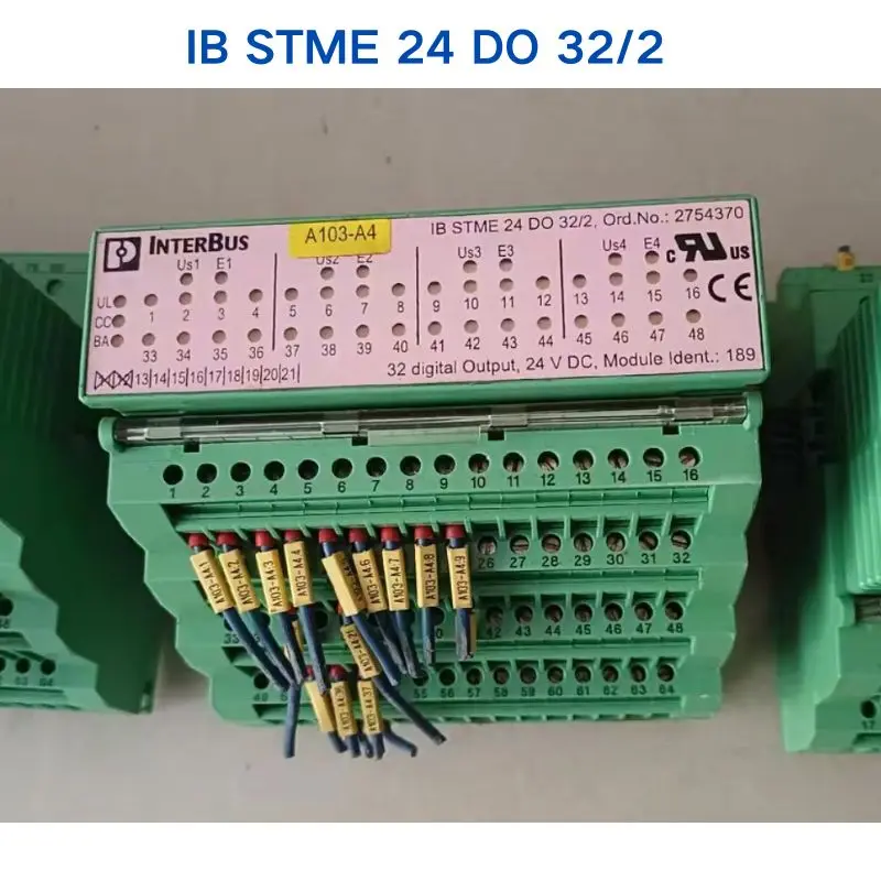 اختبار مستعمل موافق PHOENIX وحدات IB STME 24 DO 32/2 2754370