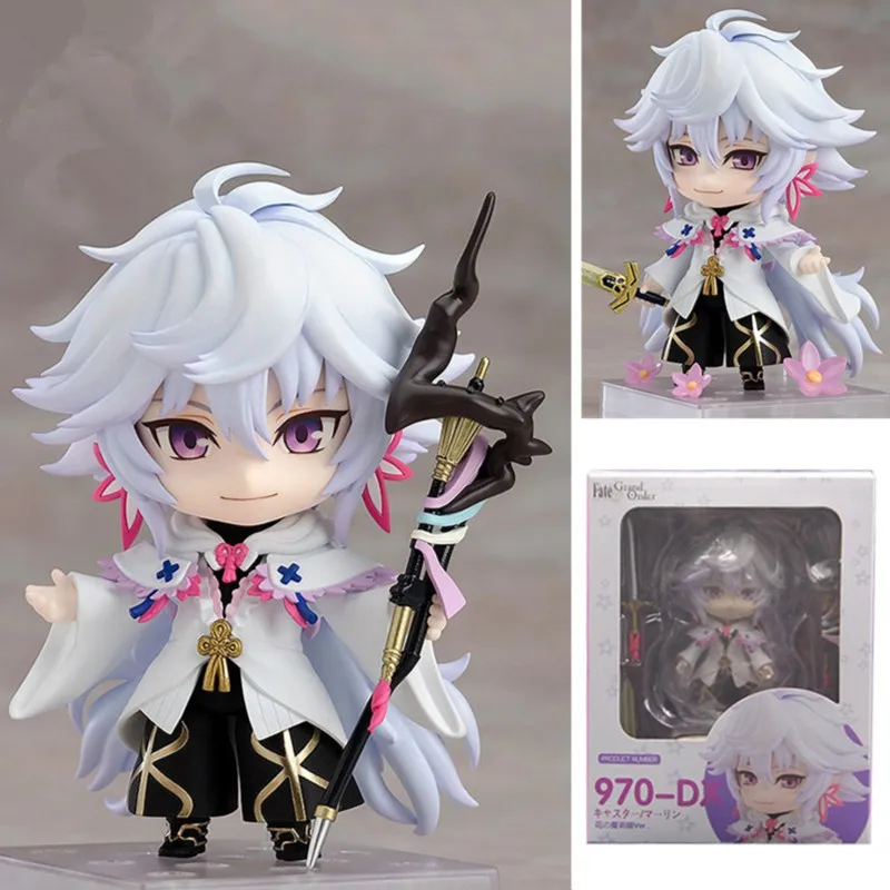 Fate/Grand Order 970-DX Caster/Merlin: Magus of Flowers Ver. PVC Action Figure Collectible Model Toy