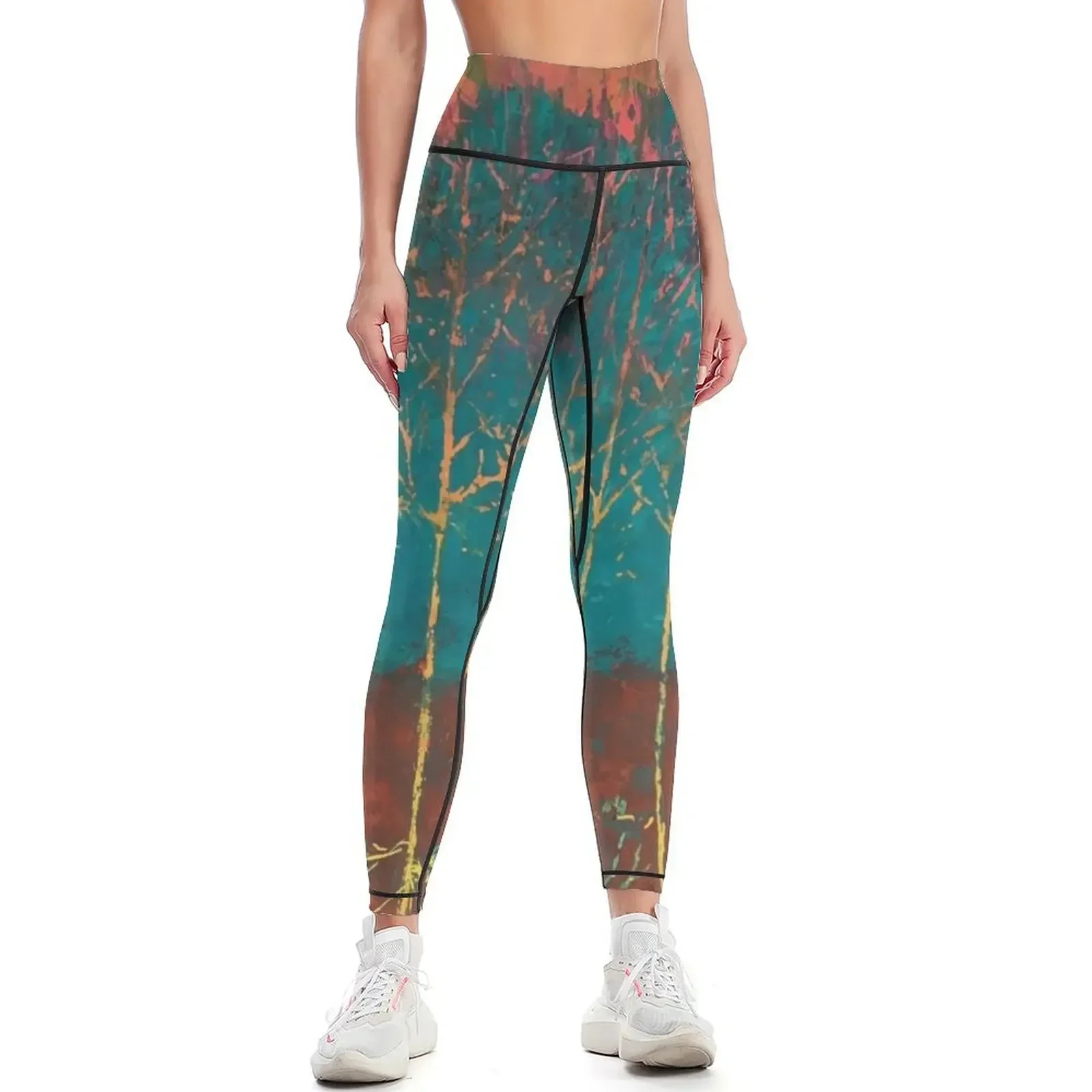 

Trees & Roots Leggings legging gym Golf wear Women's trousers joggers for Womens Leggings