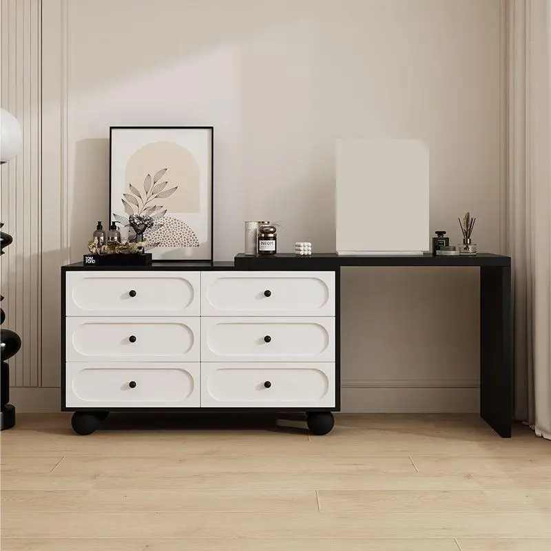 chest of drawers three four five bucket cabinet living room locker bedroom storage cabinet wardrobe cream wind dresser integrate