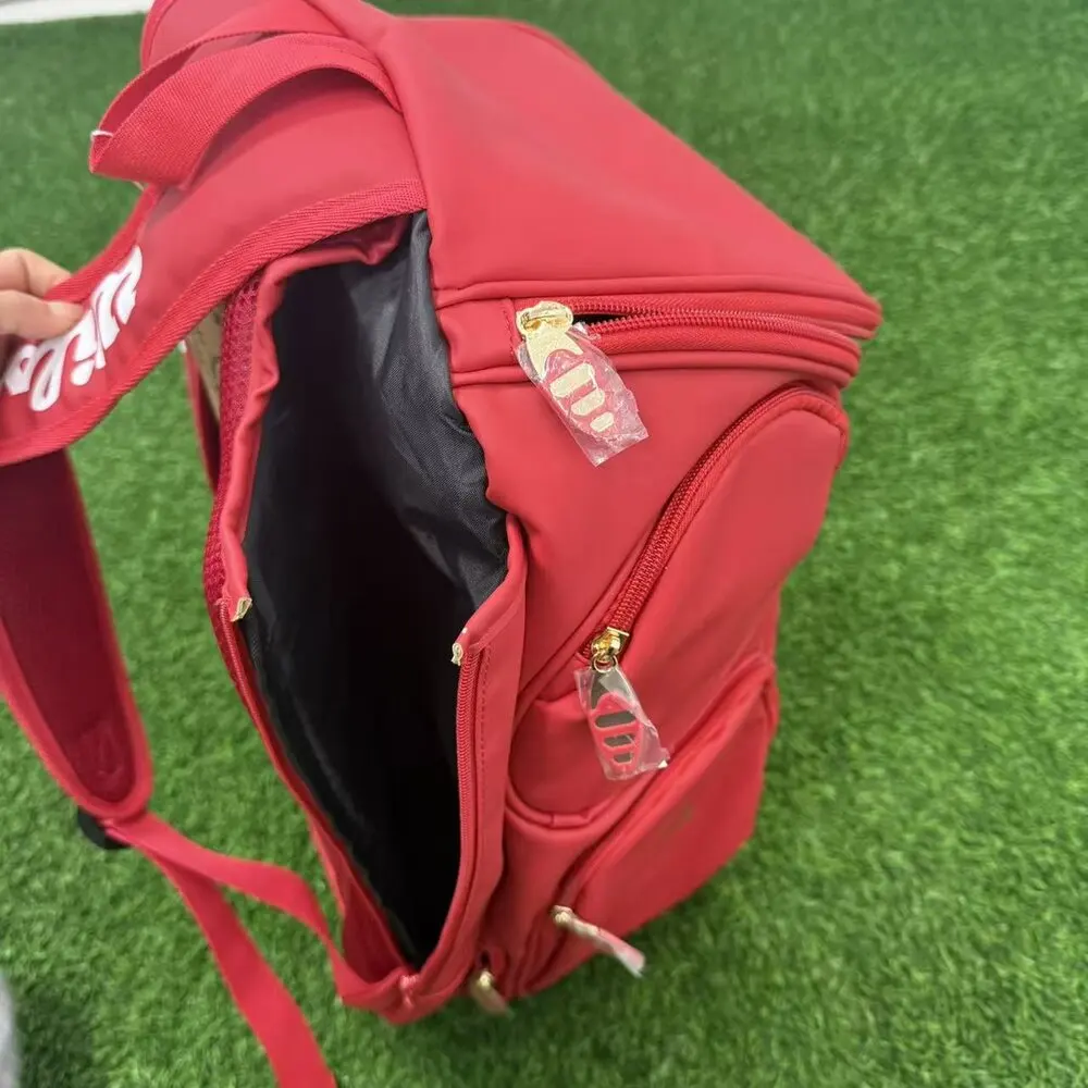 Wilson 100th Anniversary Tennis Backpack Multi-functional High-Capacity Holds 2Tennis Rackets Men Women Sports Backpack