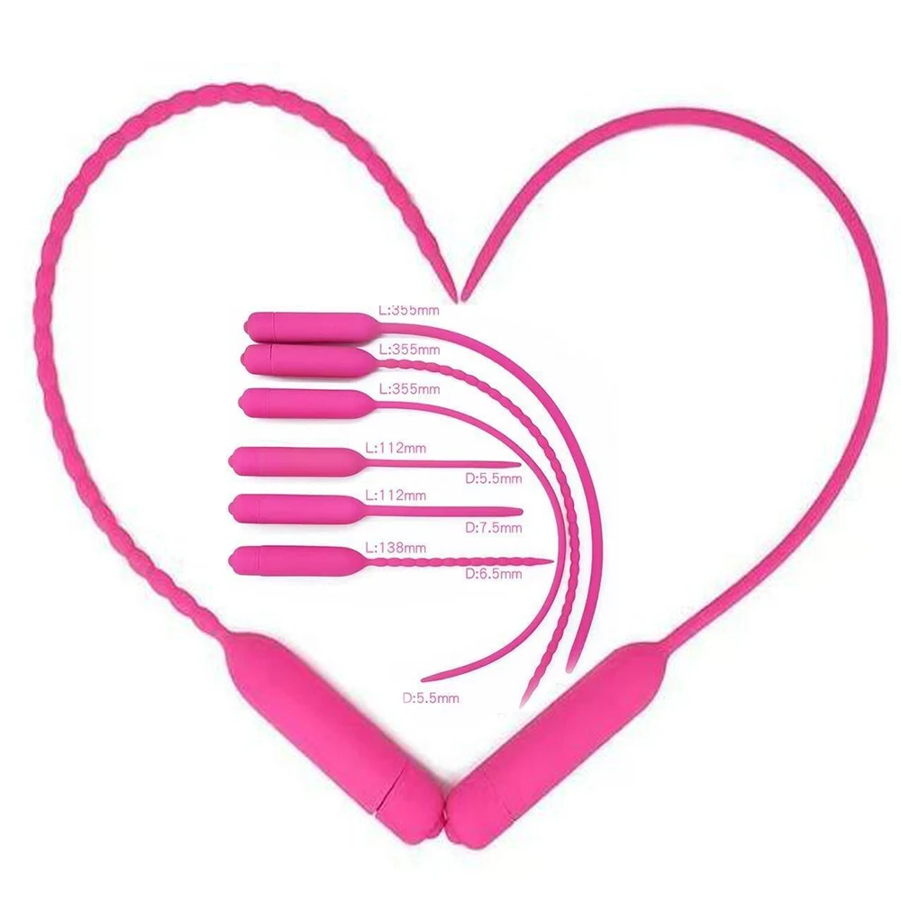 10 Speed Penis Vibrator Urethral Catheter Penis Plug Sex Toys for Men Urethral Vibratior Penis Insertion Urethra Sounds Dilators