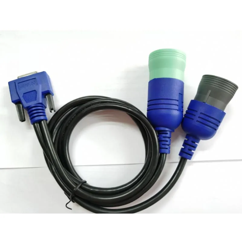 PN 493148 6Pin 9pin Y Cable for Nexiq USB Link Diesel Truck Deutsch Adapter 6 Pin 9 Pin To DB15 PIN Female OBD Connector