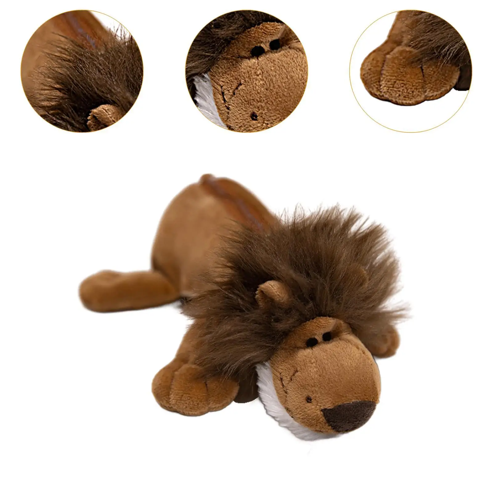 Estojo de lápis de pelúcia, bolsa decorativa de mesa, novidade, portátil, organizador de papelaria, fecho de zíper, bolsa de lápis para crianças