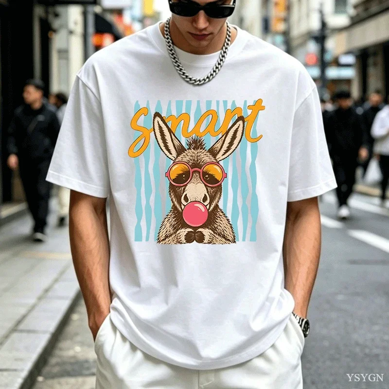Feral Raccoon Graphic T Shirts Cotton Designer Girls Raccoon T-shirt Mens Cotton Short Sleeve Round Neck Printed Tshirts Tops