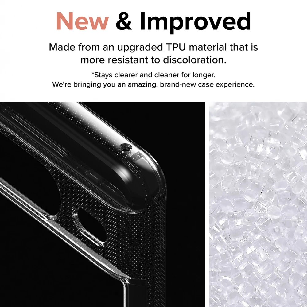 Ringke Fusion for Google Pixel 8 (2023) case Soft Tpu Frame and Transparent Hard Polycarbonate Back Hybrid Cover