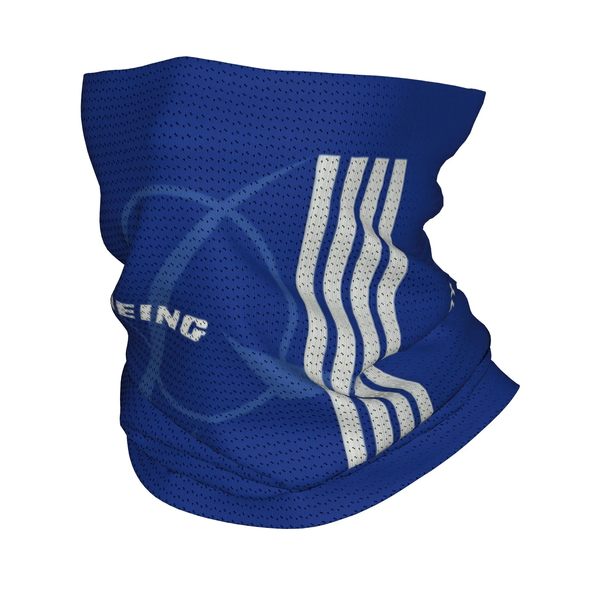 

Custom Boeing 777X Captain Stripes Neck Gaiter UV Face Shield Winter Aviation Aviator Flight Pilot Bandana Scarf for Cycling