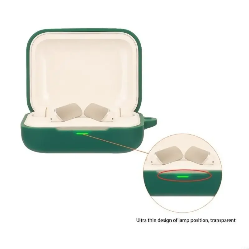 Copertura per cuffie Avvolgimento ammortizzante Canna cutanea antiscratch Guardia lavabile L'alloggiamento del silicone migliora