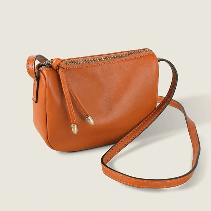 

Сумки через плечо из натуральной кожи, кошельки для женщин, сумки на плечо, повседневные предметы первой необходимости, винтажная женская маленькая сумка через плечо