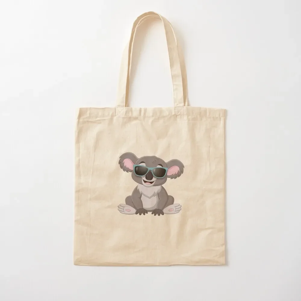 

Koala Sunglasses Tote Bag tote bags aesthetic Canvas stote bag university shopper bag