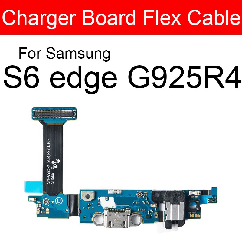 USB Charger Port Board For Samsung Galaxy S6 Edge G925A G925F G925i G925P G925R4 G925S G925T G925V G9250 USB Charging Dock Board