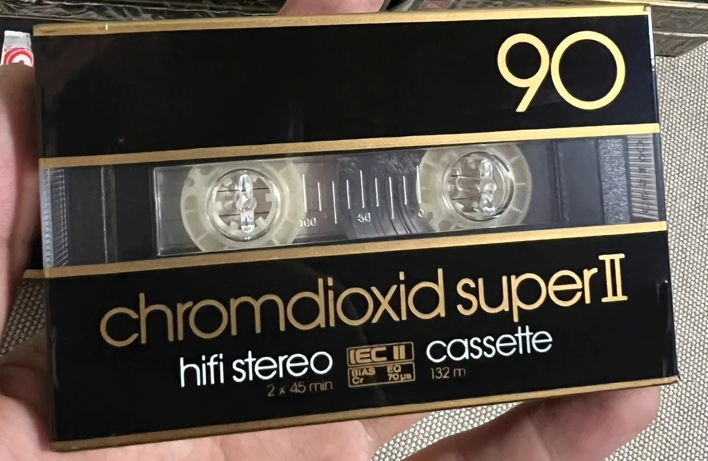 

New Unopened for BASF CR-SII Class II Blank Tape