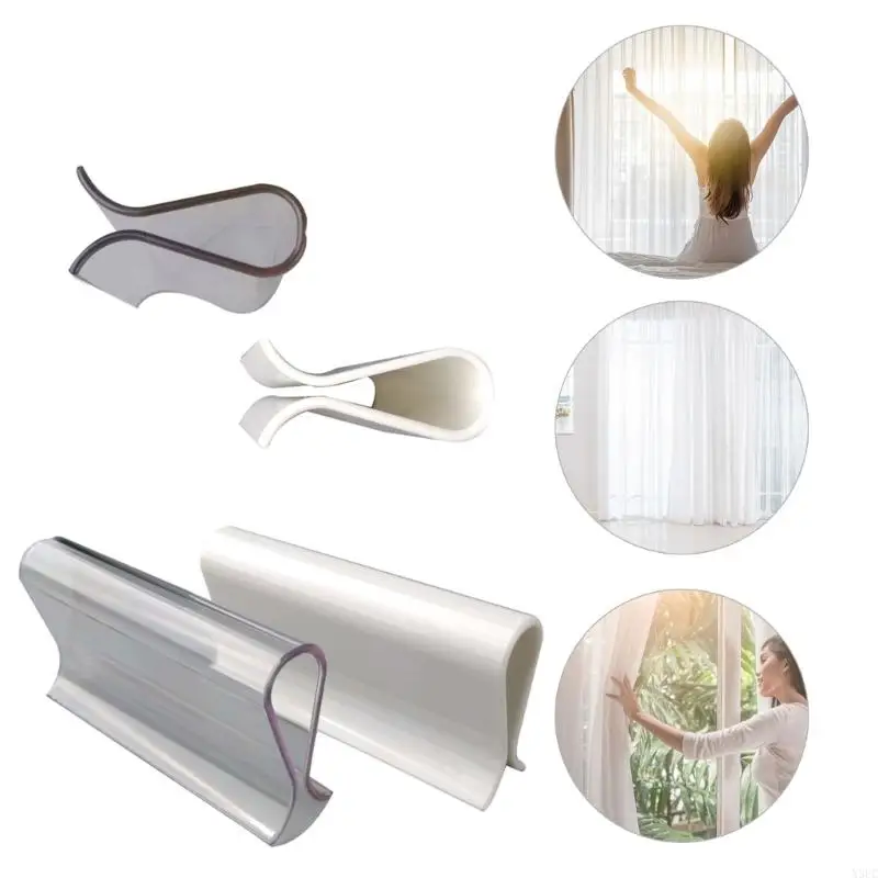 R Curtain Handle Replacement Pack of 8 Slip Plastic Blind Accessories X3UC