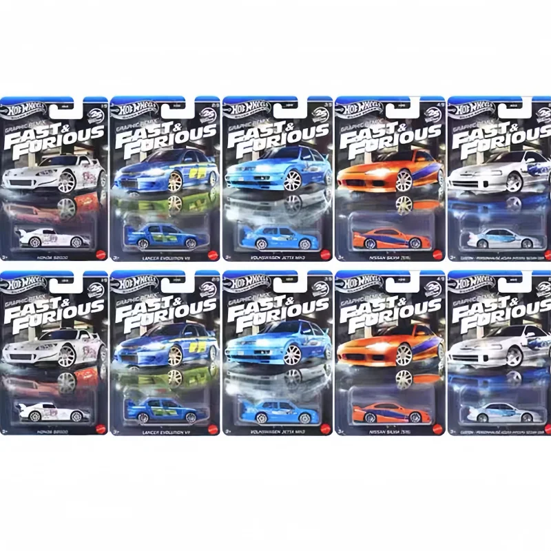 Hot Wheels Gold Label Speed and Passion Alloy Toy Car GDG83 HNR88 2024 GT Racing Retro Car Alloy Car Model