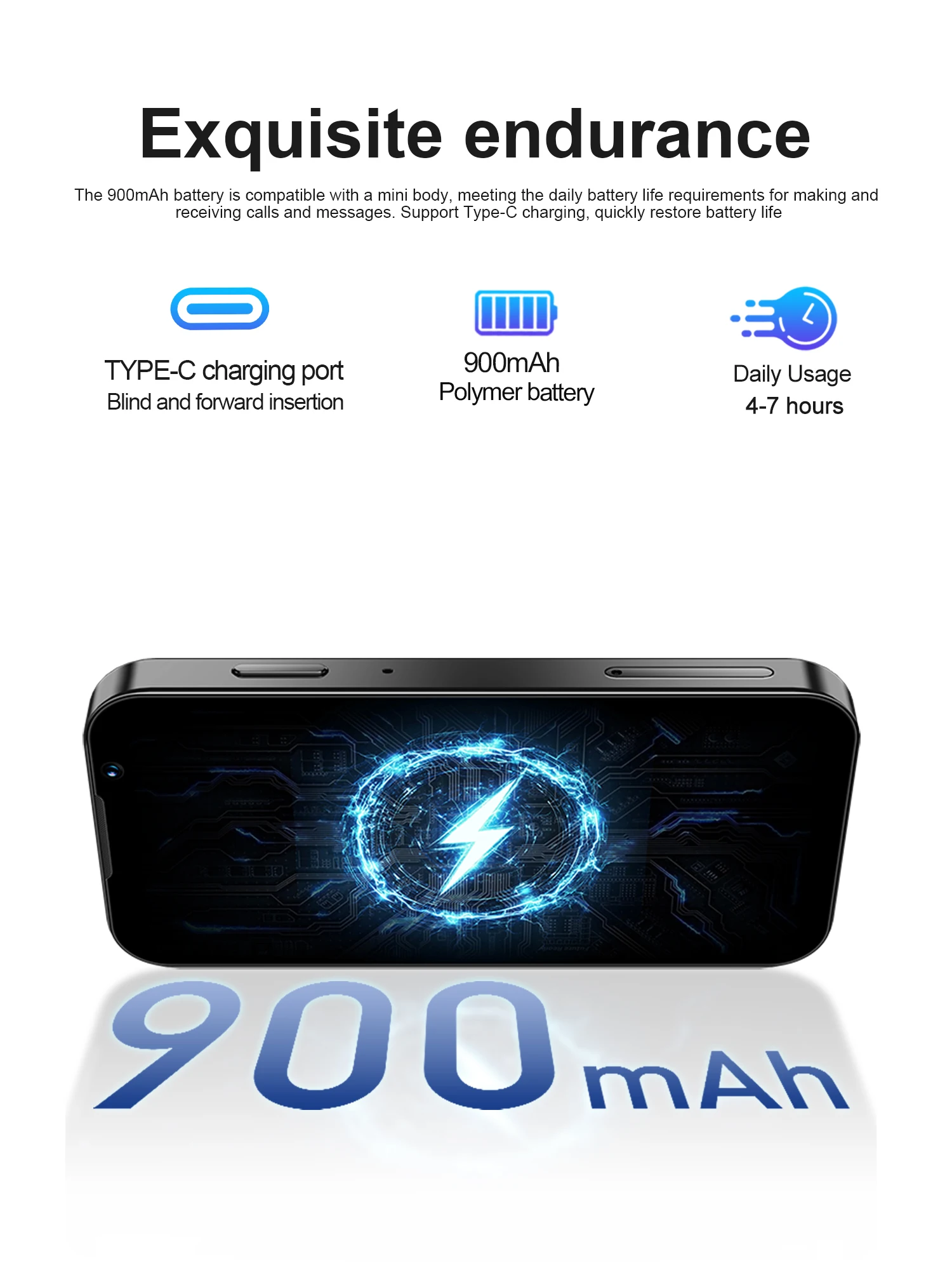 SERVO 17SE Mini Smartphone Android 9.0 2GB+16GB Dual SIM 3.0'' Screen Play Store WhatsApp GPS WiFi 3G WCDMA Small Mobile Phones