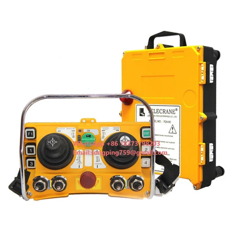 

Горячая распродажа: Промышленный беспроводной пульт дистанционного управления F24-60 DC AC48V для кранов и эвакуаторов, водонепроницаемый, с радиоуправлением