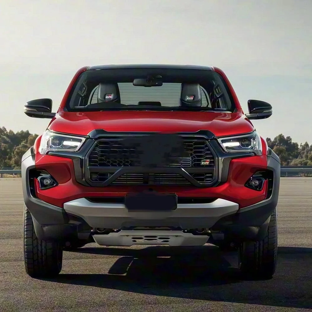 

Светодиодные противотуманные фары и дневные ходовые огни для Toyota Hilux GR Sport 2023-2026: белые ДХО, желтые указатели поворота, аксессуары