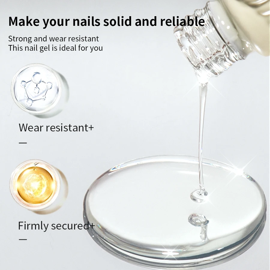 RS NAIL クリスタル トップコート 長持ち ソークオフ ノーワイプ UVジェル トップコート ポリッシュ不要 ベースジェル シャイニング クリア ハイグロス トップコート