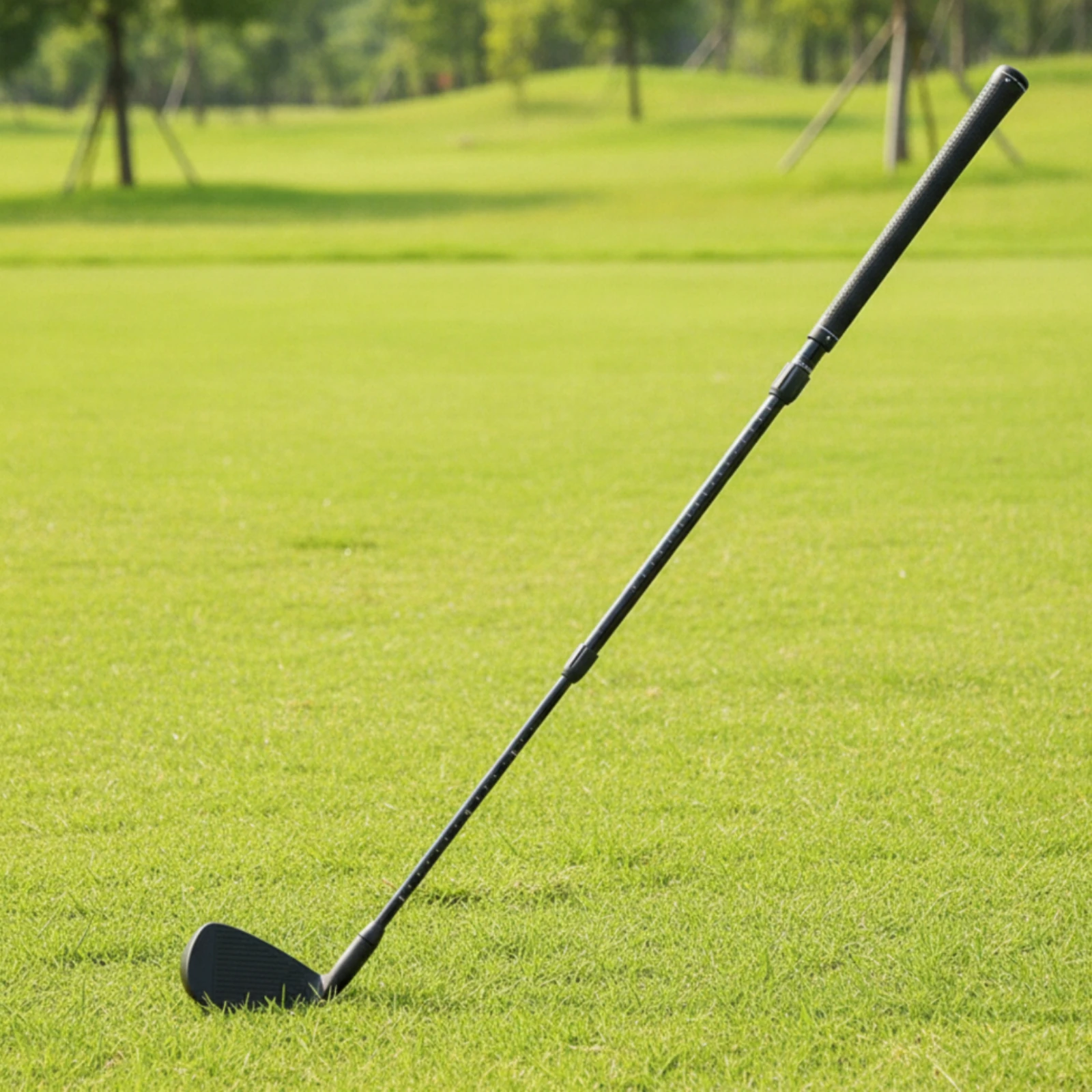 Telescopic Golf Training Club Non-Slip Indoor Golf Training Club Ergonomic Easy to Use for Beginners, Home, Travel
