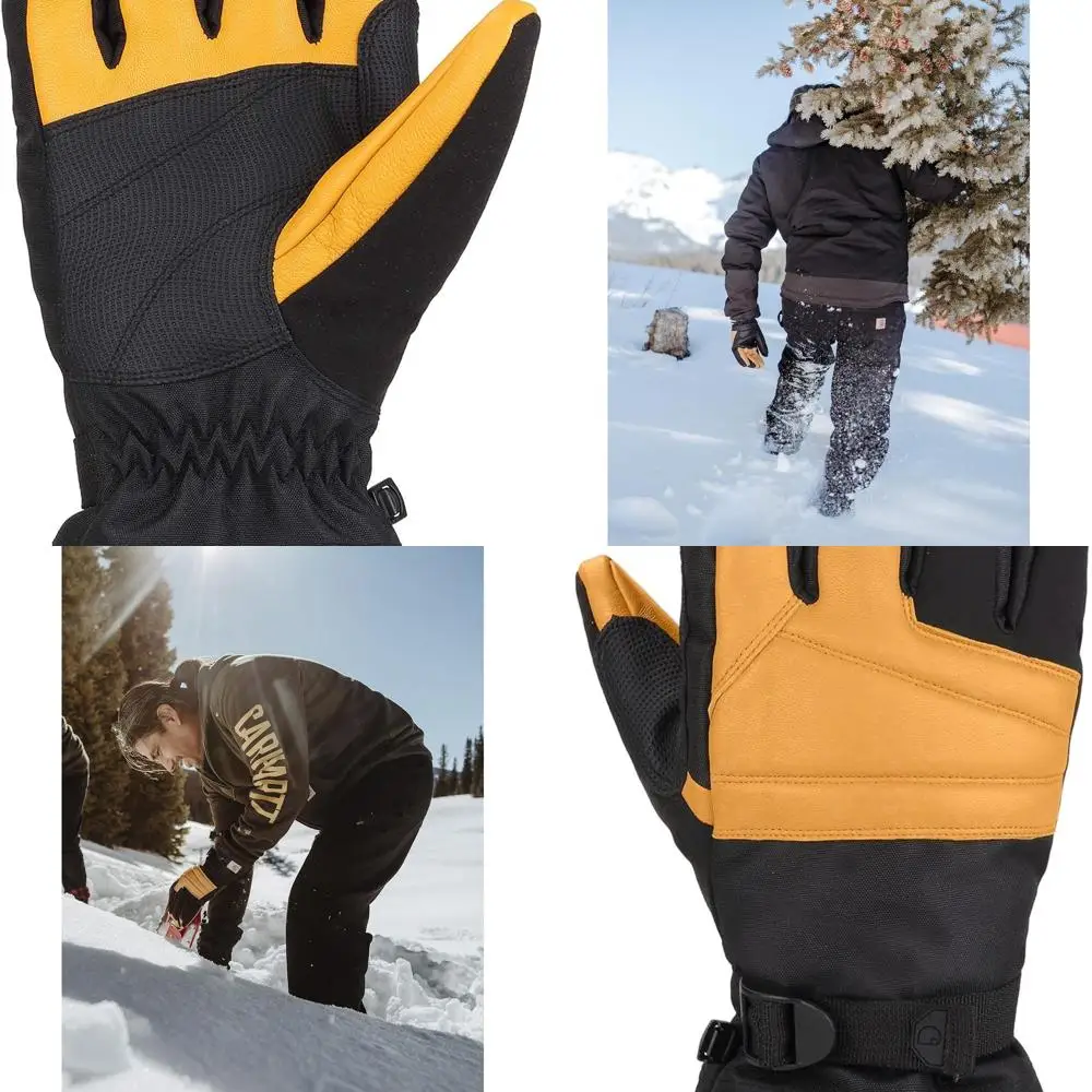 

Мужские перчатки A728 с холодной застежкой для защиты от зимы