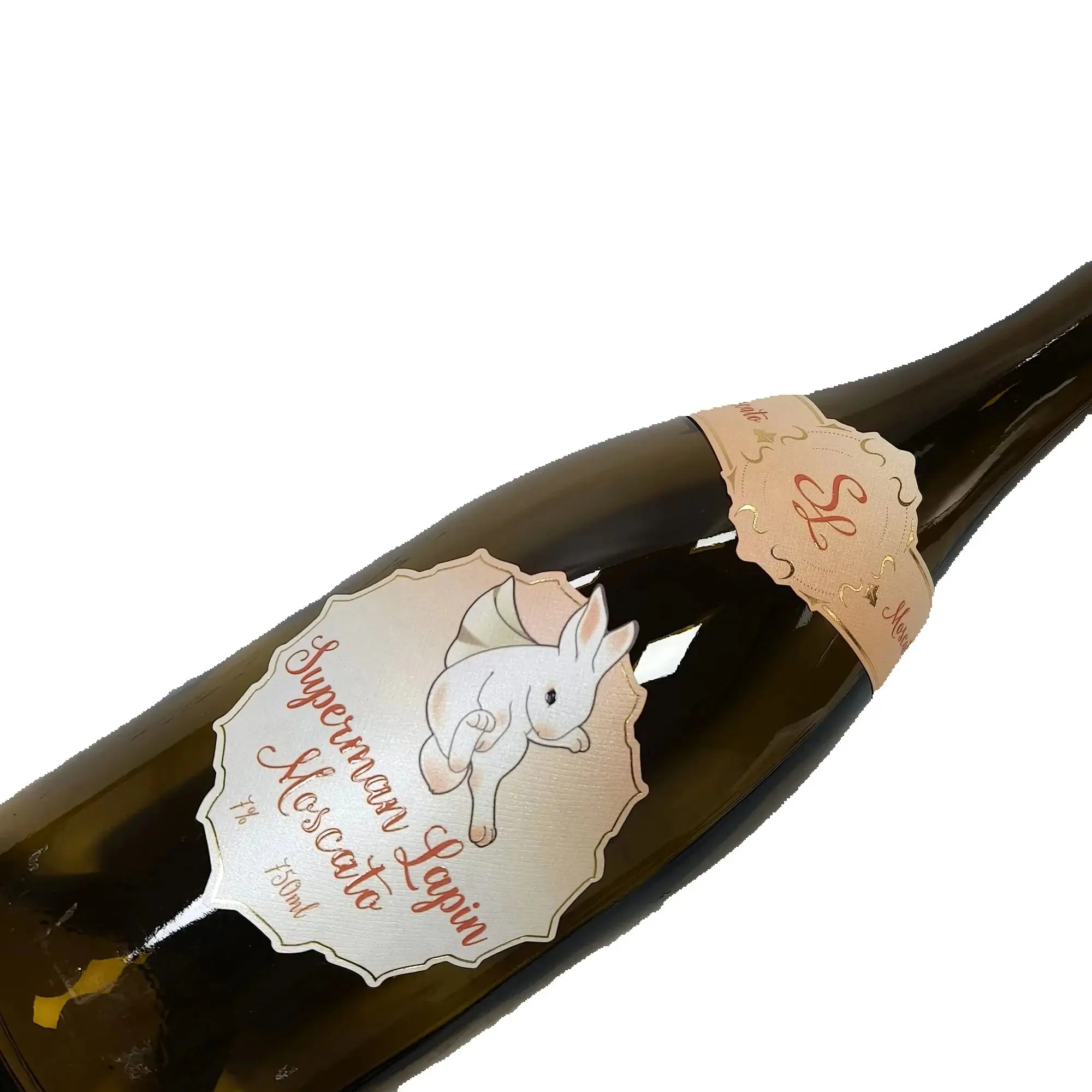 Custom Self-Adhesive Wine Labels｜Waterproof Textured Stickers｜Beer, Wine & Vodka Beverage Use
