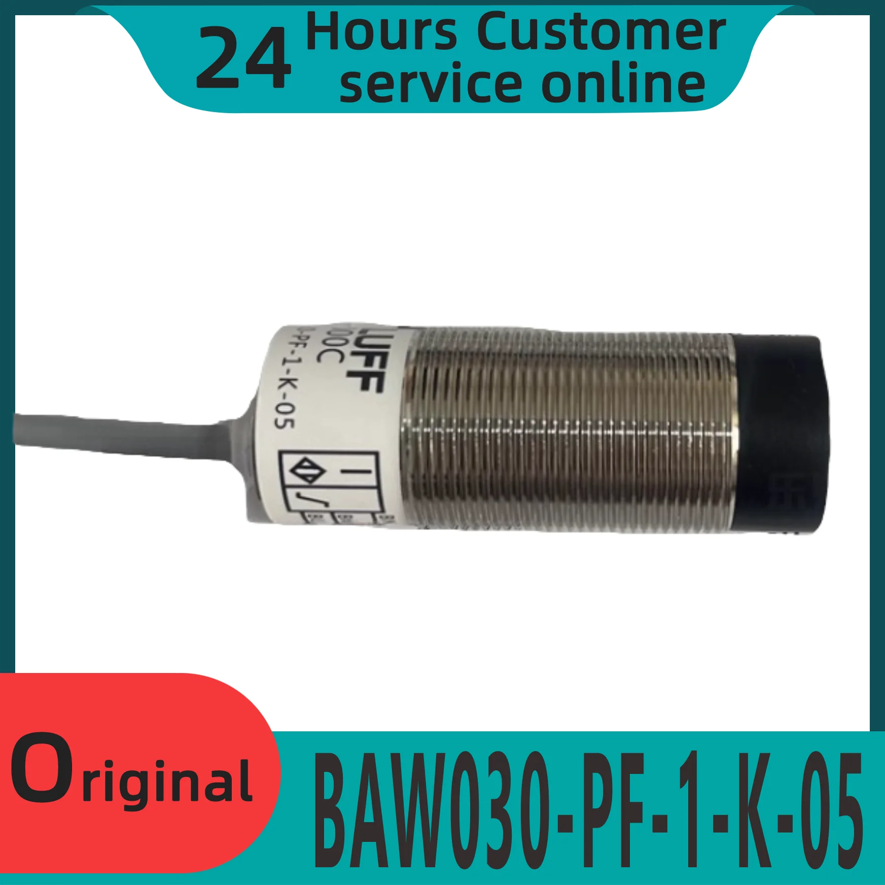 

Новый оригинальный индуктивный датчик приближения BAW030-PF-1-K-05