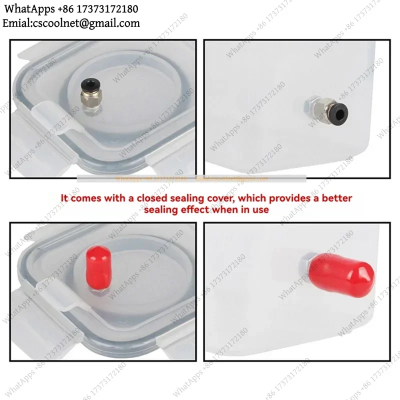 PC4-M6 Pneumatic Fittings Connector For Filament Dryer Box 3D Printer Parts