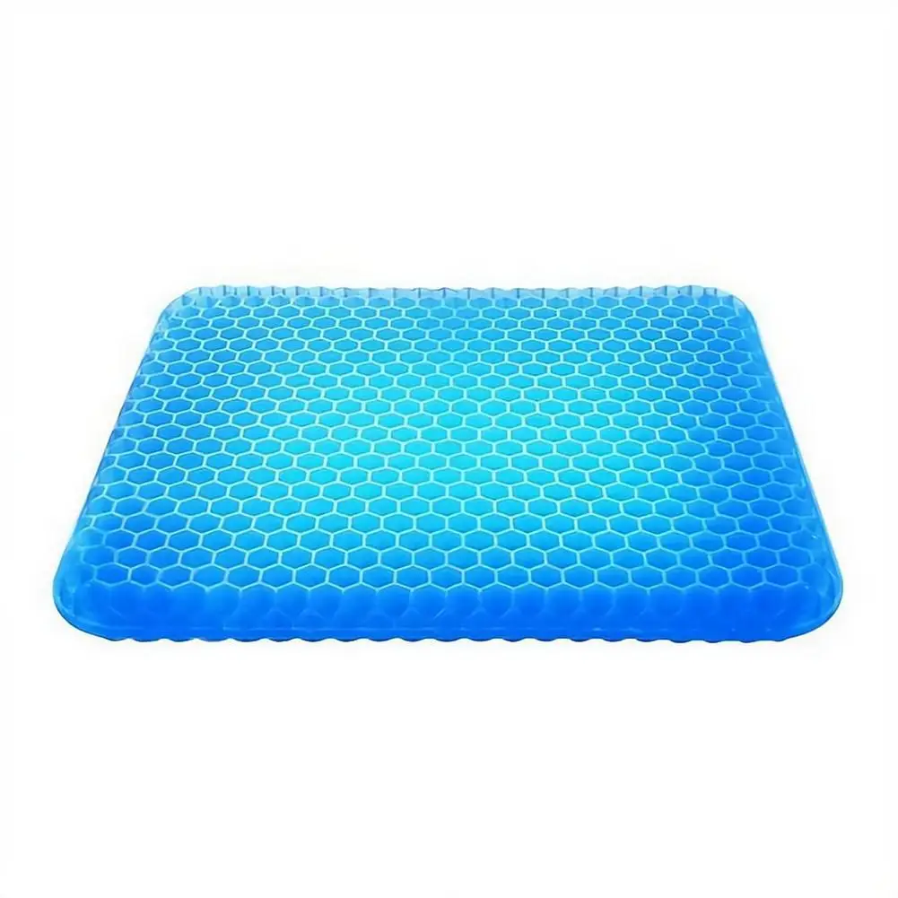 Cool Honeycomb Seat Cushion Gel Seat Cushion Summer Breathable For Pressure Relief Back Tailbone Pain Home Office Chair Cars