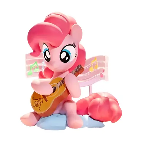 FUNISM My Little Pony Série Momentos de Festa Caixa Surpresa Figuras de Ação Brinquedos Colecionáveis Presente de Aniversário