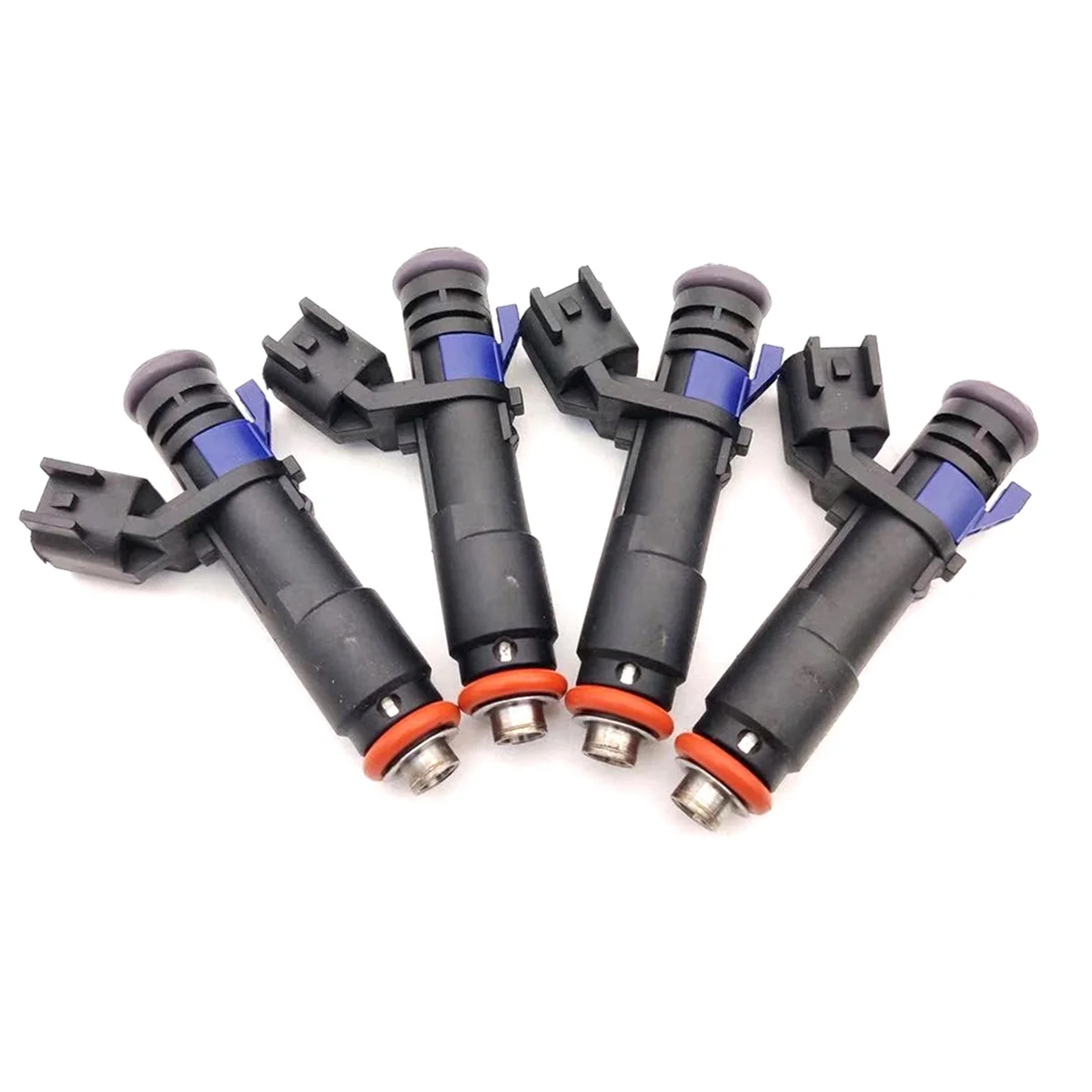 4Pcs Fuel Injector 25195226 H176G0G114 for Buick Chevrolet 4-Hole Nozzle