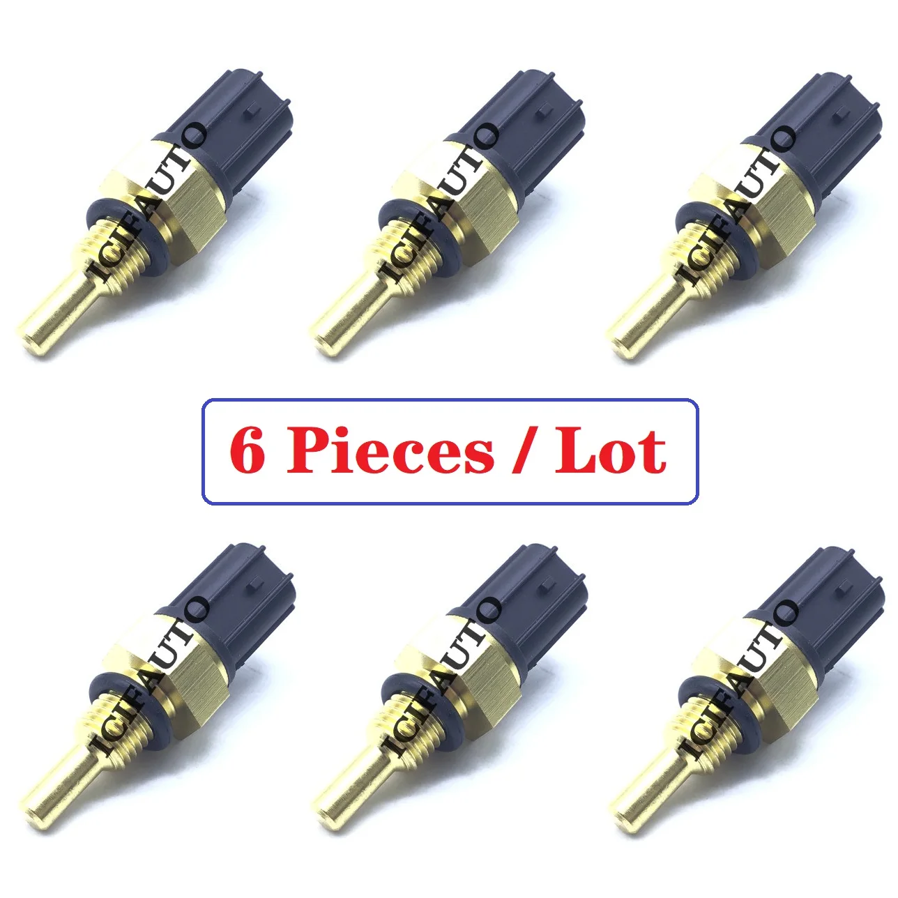 6 X Engine Water Coolant Temperature Sensor for Honda Civic Accord Acura OE# 37870-PLC-004, 37870-PNA-002, 37870-PNA-003