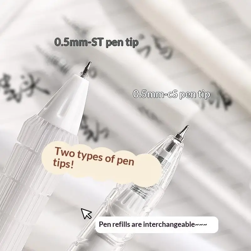 Gel Ink Pens Set 0.5Mm with Fast Dry Ink Smoothly Write Your Journals Notes and Business Papers view 5
