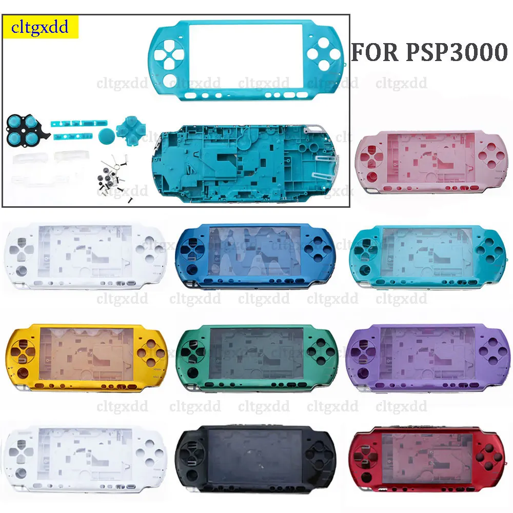 

Cltgxdd 1 set FOR PSP3000 gaming console high-quality shell with button kit spare parts, complete shell replacement