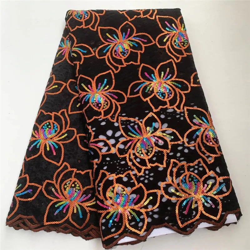 

5-ярдовая нигерийская фланелевая бархатная кружевная ткань с блестками, высокое качество, африканские тяжелые бисеры и жемчуг для женских вечерних платьев PSJF9181