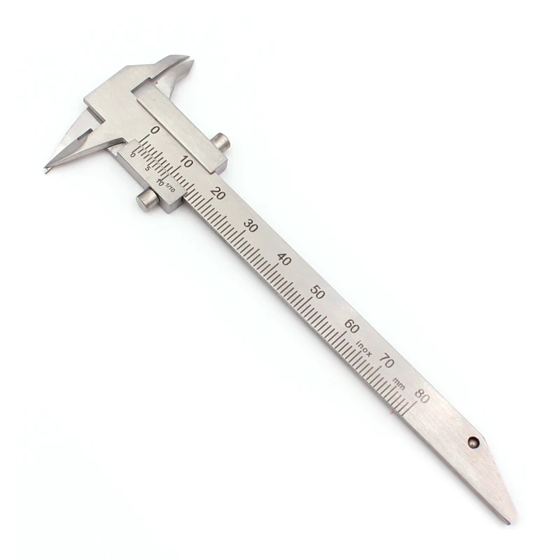 Dental Implant Castroviejo Bone Caliper Dental Surgical Wax Bone Thickness Dental Crown Gauge Calipers Dentist Medical Ruler