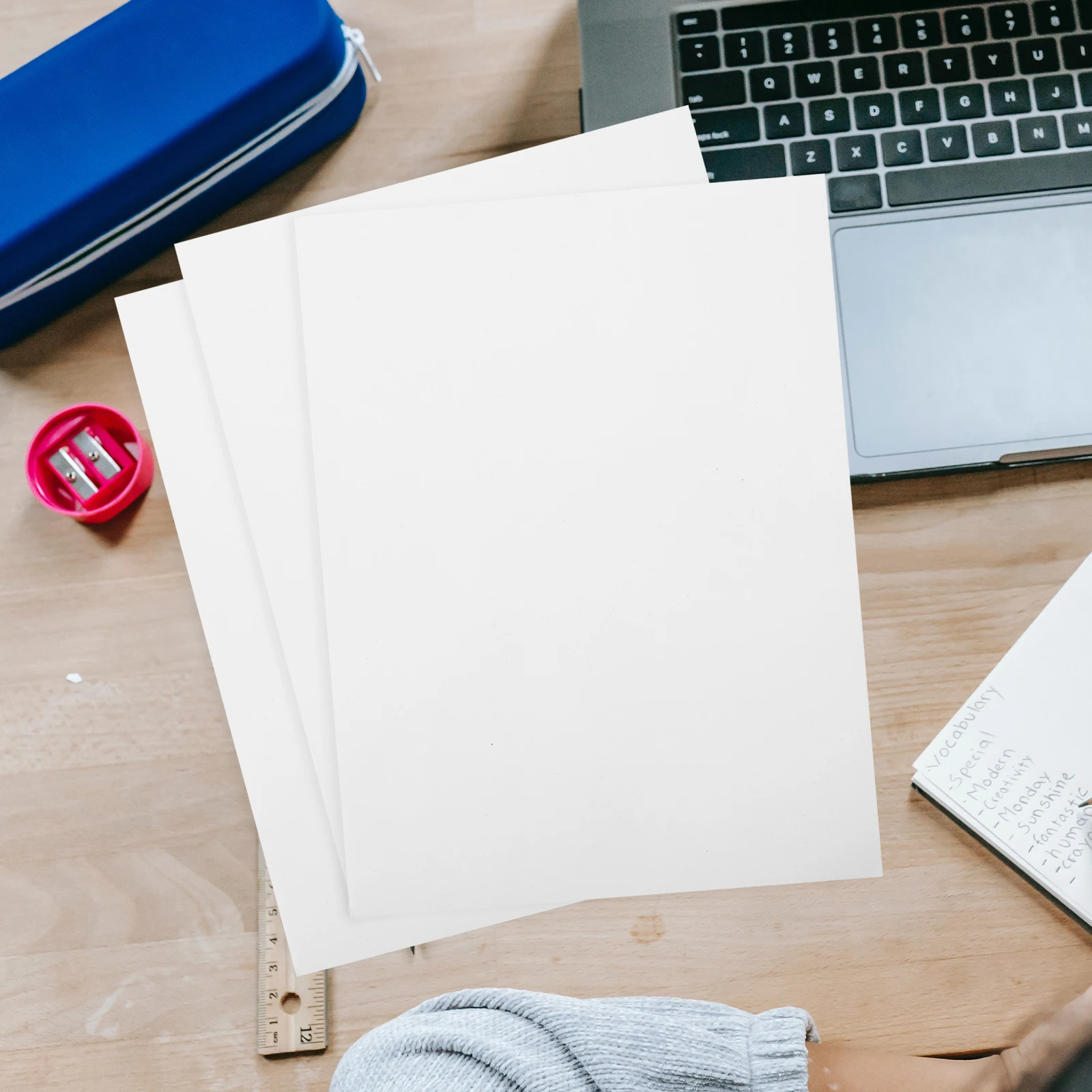 

10 Sheets A4 Double Sided Tape Sheet Clear Sticker Paper for Scrapbooking Card Office Use Sticker Paper