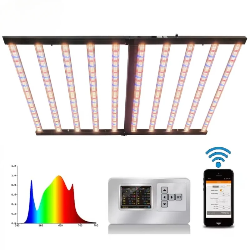 720 Watt Independent Control Light Emitting Diode Growth Light Full Spectrum