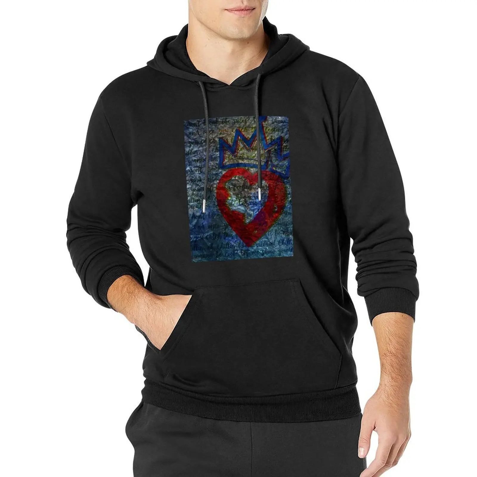 Crowned Pullover Hoodie men clothes hoodie graphic