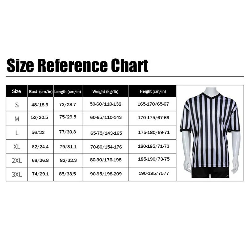 Football Referee Uniform Men Basketball Referee Shirt T-shirt Sporting Goods Collared Referee Shirt Soccer Basketball Jerseys