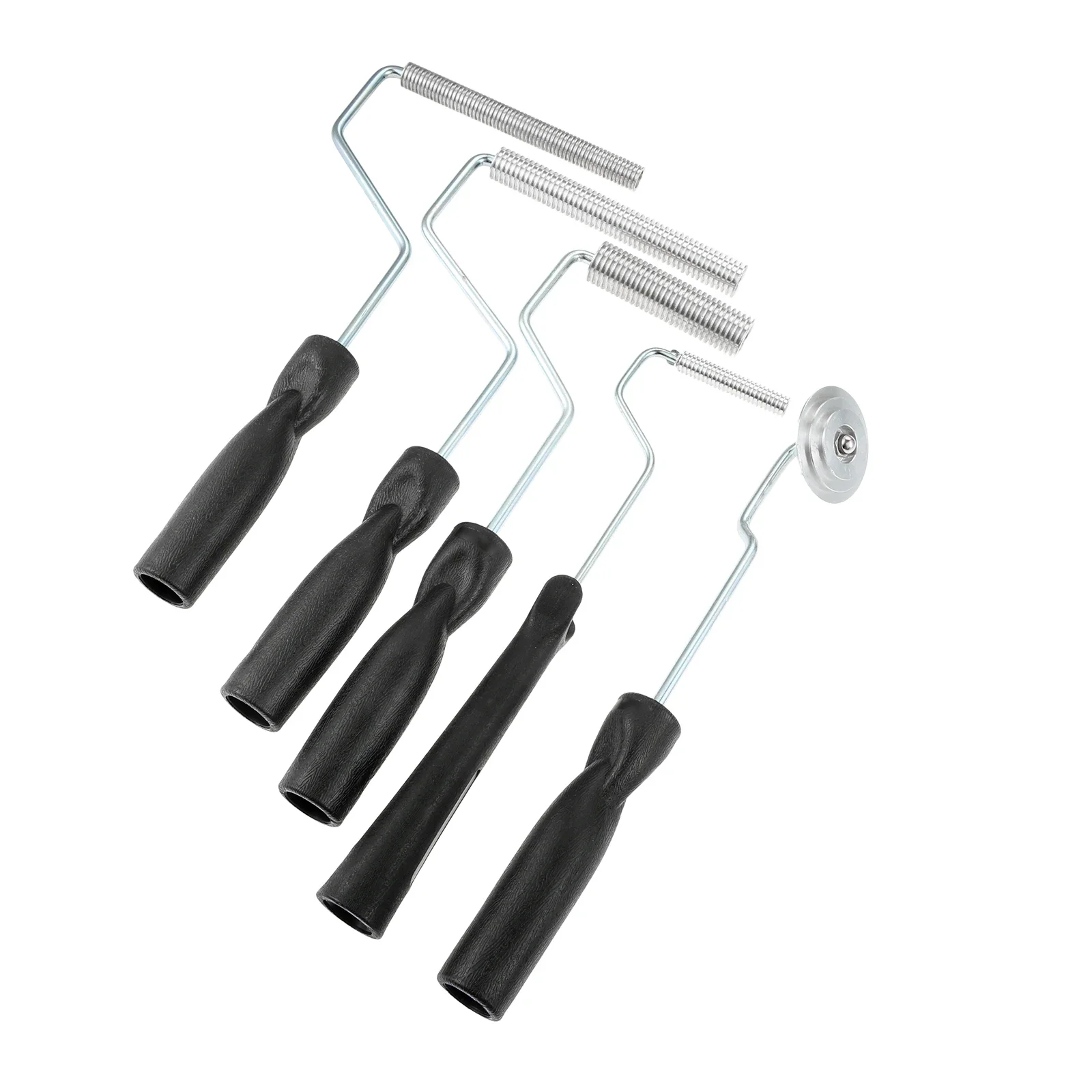 5Pcs Fiberglass Roller Tools Kit Resin Laminating Bubble Roller Set Bubble Paddle Tool for Tub Shower Bathtub Boat Repair