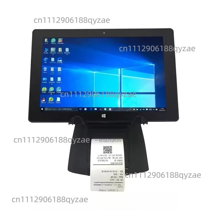 7 -11 Inch Android POS System with Tablet Stand All in One Portable 58mm POS Machine TC2200H with QR Printer for Cash Register