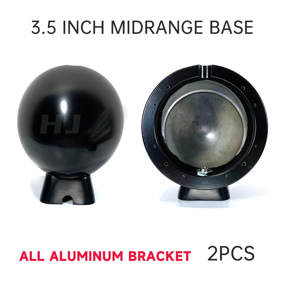 1pair-35-inch-car-midrange-audio-speaker-base-bracket-boxes-seat-base-car-35-mid-horn-support-shell-cup-aluminium-stand