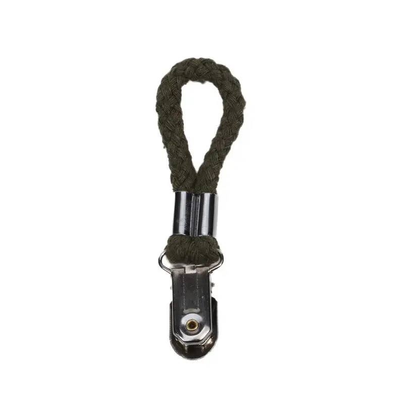 1/2PCS Bad Handtuch Clips Geflochtene Mehrzweck Kleiderbügel Bad Baumwolle Schleife Handtuch Clip Metall Clamp Küche Hause lagerung – Detail 25