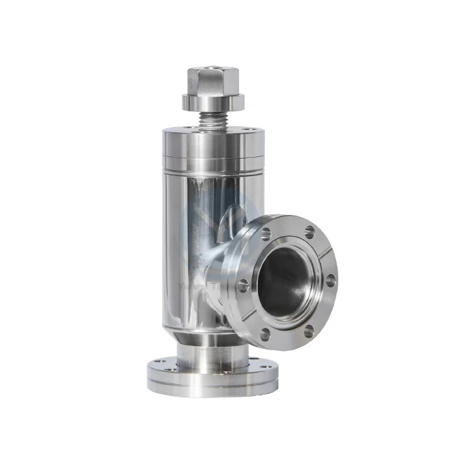 CF63 Angel Valve Vacuum valves All Metal Stainless Steel angle valve HV UHV